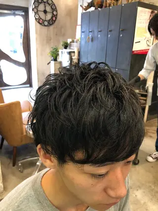 ショート メンズ 💈大人の渋髪💈 店長　大橋侑弥のヘアスタイル