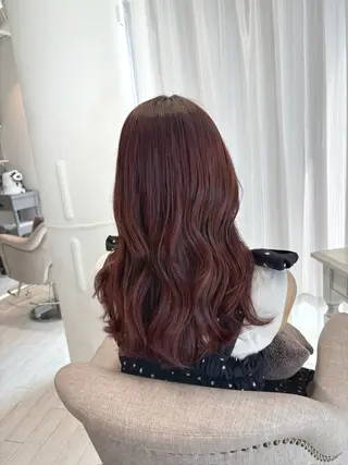 セミロング ボブ/レイヤー/ 茉莉花のヘアスタイル