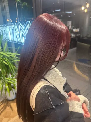 ロング カラー Ayaka 福岡美容師のヘアスタイル