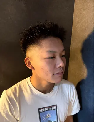 ショート パーマ メンズ メンズ パーマ特化のヘアスタイル