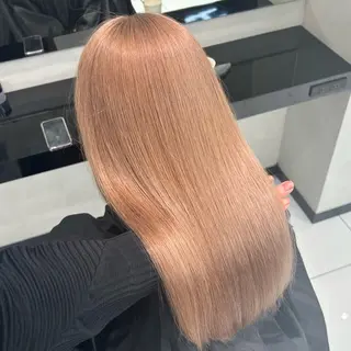 セミロング カラー 【🦋綺麗めハイトー ン🦋】suzunoのヘアスタイル