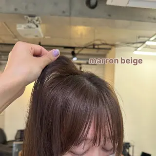 カラー 東京 千駄ヶ谷🫧 hiyori🫧のヘアスタイル