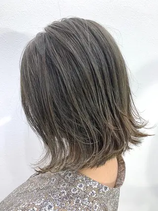 カラー 酸性ストレート/ブリ ーチなし/中村 匠のヘアスタイル