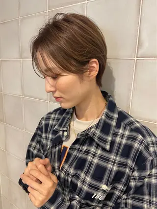 ショート 横手 愛美のヘアスタイル