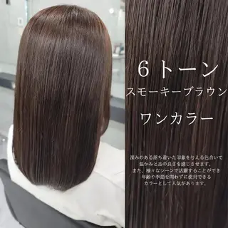 セミロング カラー Endearing所属・❇️安達 優心❇️ 髪質改善/艶髪特化のヘアスタイル