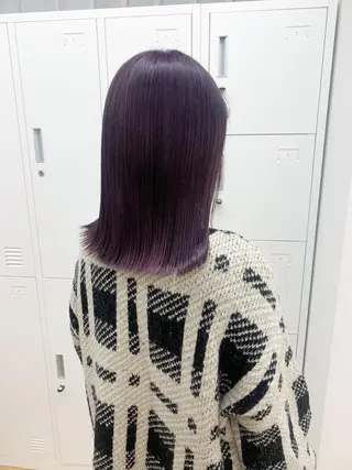 ミディアム カラー cirrus🕊 山縣あかりのヘアスタイル