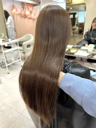 ロング カラー 韓国ヘア🦢🖤 Sayumiのヘアスタイル