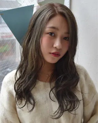 セミロング カラー メンズ指名多数!! SiLO 田島のヘアスタイル