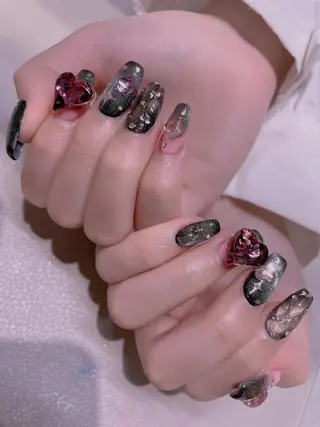 ネイル 長さだし専門店 M2　rikaのネイルデザイン