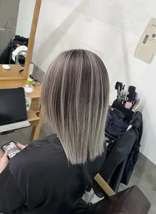 ミディアム カラー ROBIN所属・指名数No.1 /NAOYAのヘアスタイル