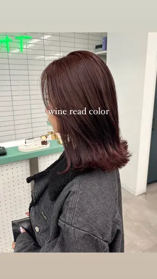 ミディアム Ⓜ︎iyu🌊/海外 風ハイライト特化のヘアスタイル