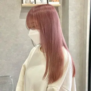 セミロング カラー mood tatemachiのヘアスタイル