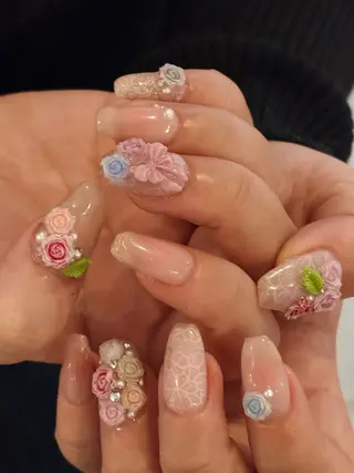 ネイル rina🎀 ご新規様受付中🌷のネイルデザイン