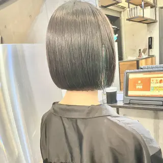 ショート カラー ショートボブ縮毛矯正 髪質改善のプロ山道潤のヘアスタイル