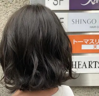 ミディアム カラー jill by gisel＿奥家のヘアスタイル