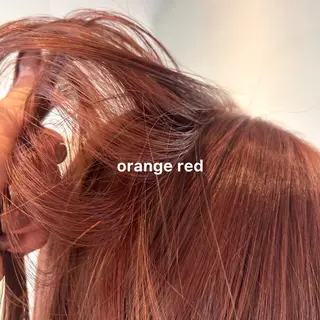 カラー 暖色カラー推し/ トヤエリコのヘアスタイル