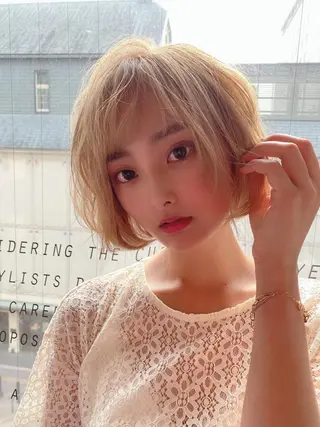 ショート カラー パーマ ヘアアレンジ メンズ ChuDuck所属・🐮ChuDuck 代表 SHOTA🐮のヘアスタイル