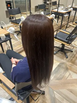 カラー 🫧ナナ_ 髪質改善_カラー🍑のヘアスタイル