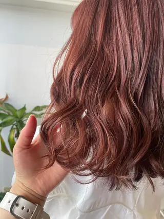 セミロング カラー 💐パーソナルカラー /市橋加菜💐のヘアスタイル