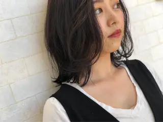 ミディアム カラー 【ショートスタイル】 志波李空のヘアスタイル