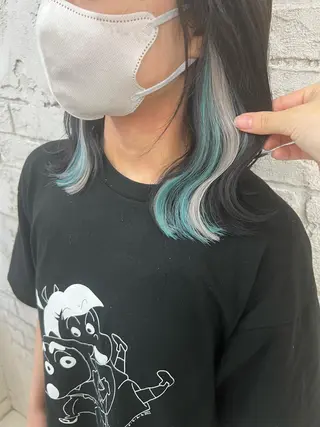 ミディアム エクステ＆艶カラー 🎀YURINA🎀のヘアスタイル