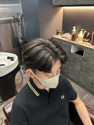 パーマ メンズ 【札幌メンズ特化】 つばさ🔥のヘアスタイル