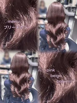 ロング つや髪ᰔᩚ暖色 カラーYui🩰のヘアスタイル