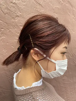 ショート カラー natsumi / N°ariaのヘアスタイル