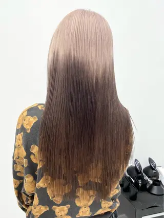 セミロング カラー HARU//原宿🤍 リピート率NO.1のヘアスタイル