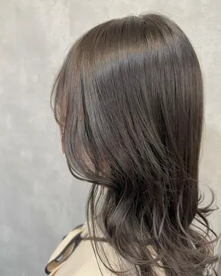 セミロング カラー fraise ginza所属・fraise 銀座 青木海都のヘアスタイル