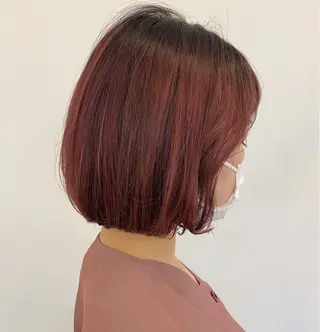 ショート ୨୧柔らかいカラー nozomi ୨୧のヘアスタイル