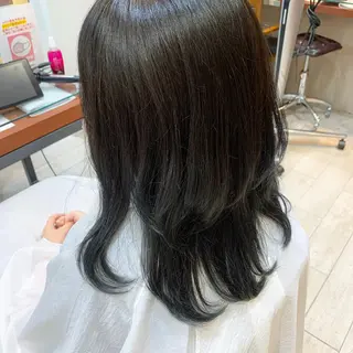 ミディアム SALOWIN 銀座一丁目店所属・髪質改善/縮毛矯正 🎀小林 唯 🎀のヘアスタイル