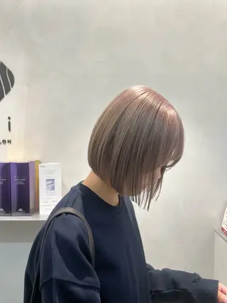 ショート 🦋顔周りカット/レ イヤー/ユリ🦋のヘアスタイル