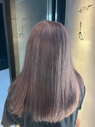 セミロング カラー ERII /伏見・栄 カットモデル募集中!のヘアスタイル