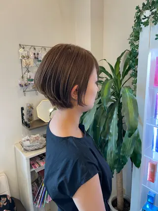 ショート カラー Avis Hair Works所属・野田 歩のヘアスタイル