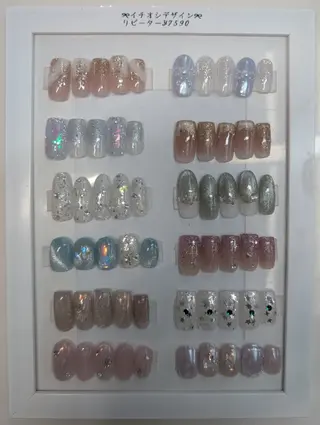 ネイル ネイルサロン Amie　〜アミ〜所属・ᑎᗩIᒪ｜ᗰIᗰI｜ _५✍️Satou.のネイルデザイン