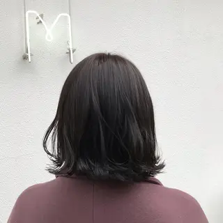 ミディアム カラー ヘアアレンジ moi-meme.soe所属・タナカ リナのヘアスタイル