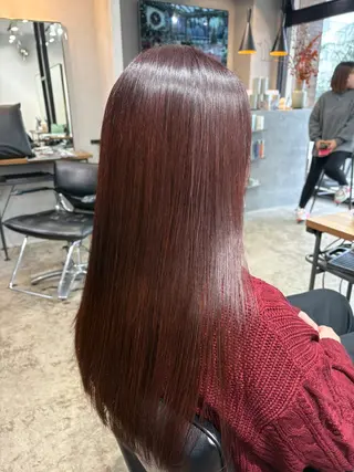 ロング 《nico》 髙橋秋花🖤🧡のヘアスタイル