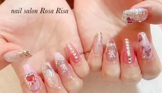 ロング ネイル ネイルスタジオ シェイクユアハンズのネイルデザイン