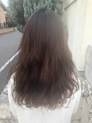 セミロング カラー yuuna/ ハッシュカット🎀のヘアスタイル