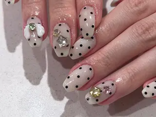 ネイル múte.三軒茶屋所属・tsuki nail /三茶/韓国ネイルのネイルデザイン