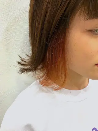 カラー SAKURA 原宿所属・なかの たくみのヘアスタイル