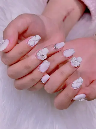 ネイル 長さだし専門店 M2 rikaのネイルデザイン