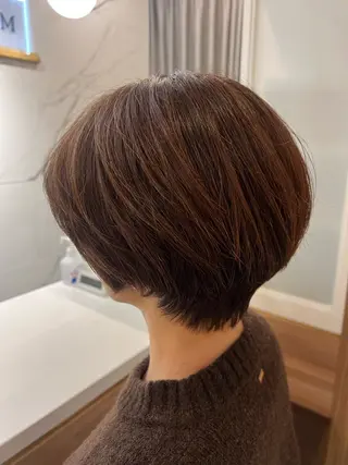 ショート 村中 逸紀のヘアスタイル