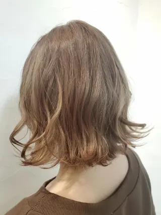 ミディアム カラー 【髪質改善/縮毛矯正 】Yosukeのヘアスタイル