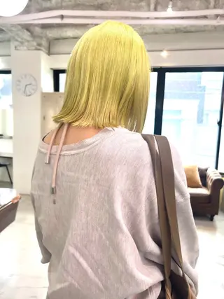 ミディアム 🌿艶ハイトーン/ 似合わせヘア/ショウのヘアスタイル