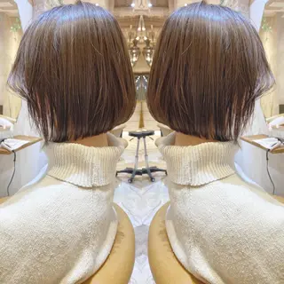 ショート カラー ツヤ髪になりたい方へ 🩷柴田知亜希のヘアスタイル