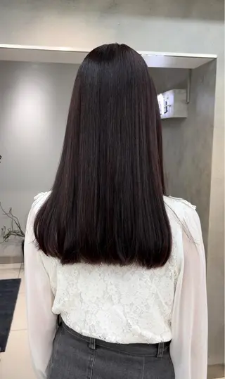 カラー 顔まわり/ボブウルフ 🤍愛唯(めい)のヘアスタイル