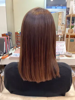セミロング 🫧下石 にな🫧のヘアスタイル