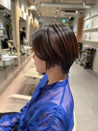 ショート 表参道/ハイトーン /yuiのヘアスタイル